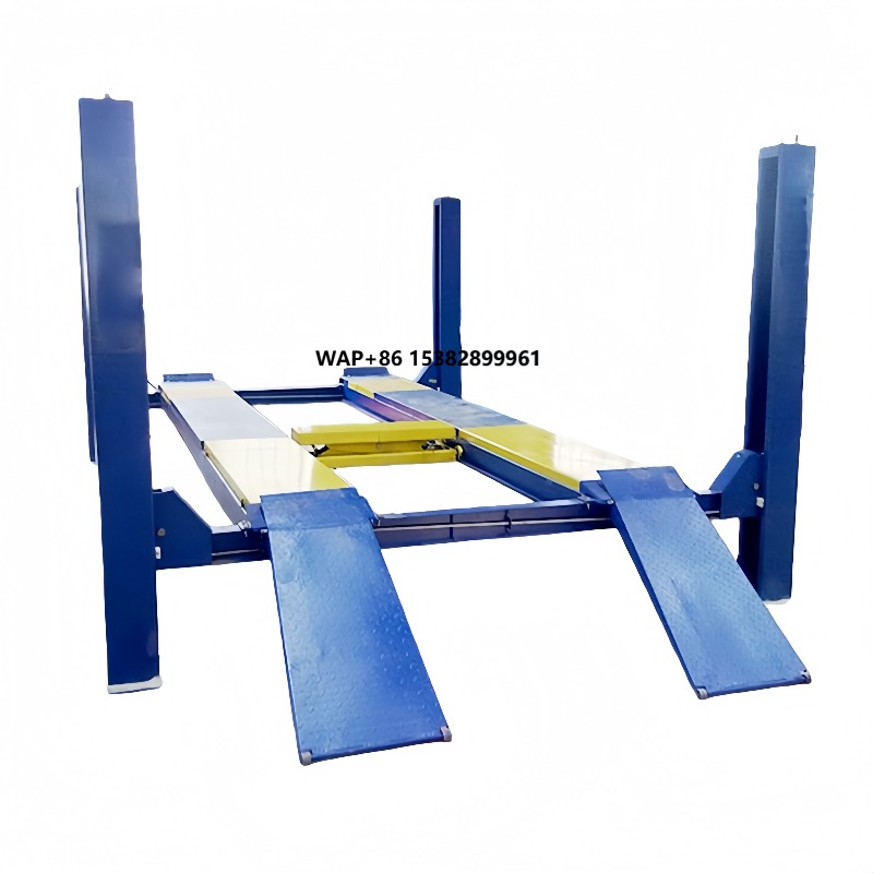 Hydraulic Car Lift - Mesin Perata Ban Mobil 3D, Kombinasi