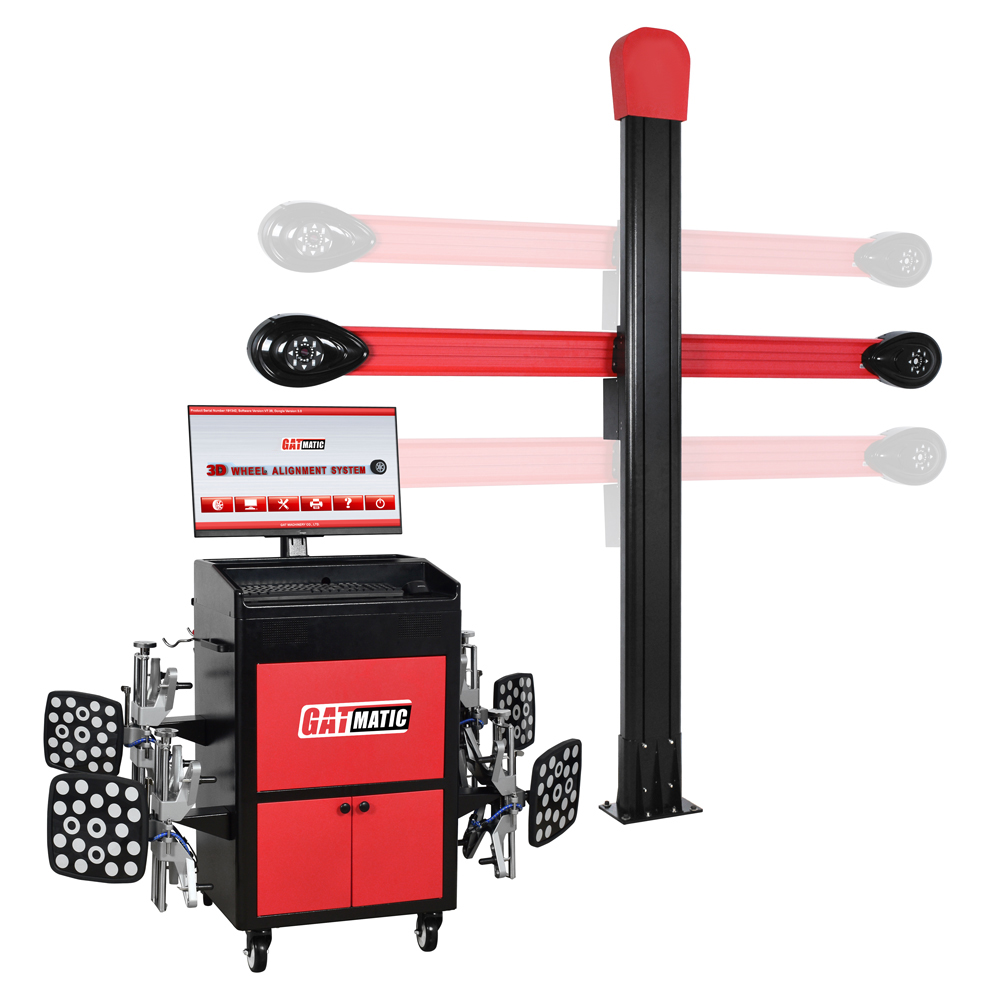 Mesin Perata Ban 3D HD Portabe - Wheel Alignment Machine ulasan dan harga