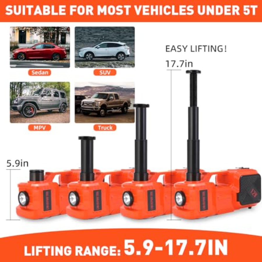 Set Dongkrak Mobil Listrik 5 T - Hydraulic Car Lift ulasan dan harga